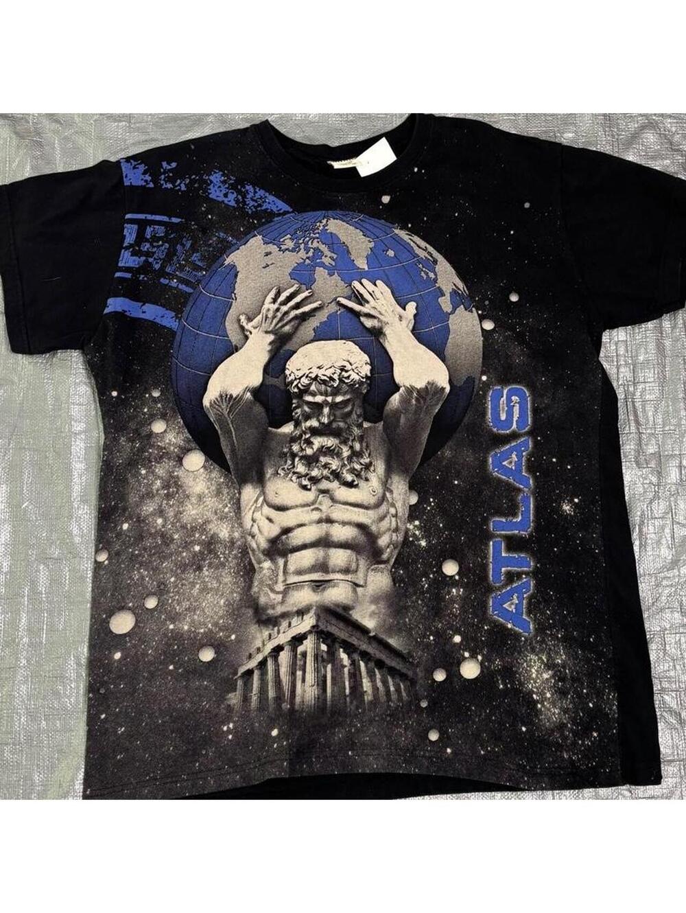 Greek Mythology Atlas Globe Tee